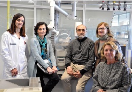Olga Pardo, Silvia Marín, Vicent Yusà, Guillermina Font y Rosario Báguena.
